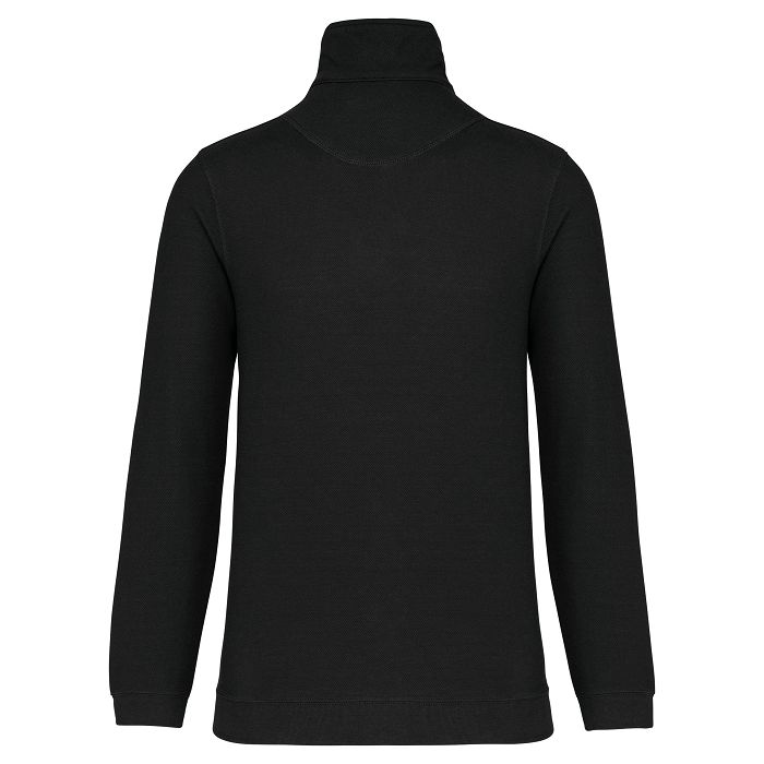  Trucker > sweat-shirt piqué col zippé homme