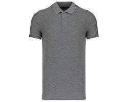 Polo piqué Bio manches courtes homme