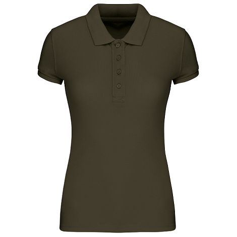  Polo piqué Bio manches courtes femme