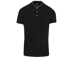 Polo col mao manches courtes homme