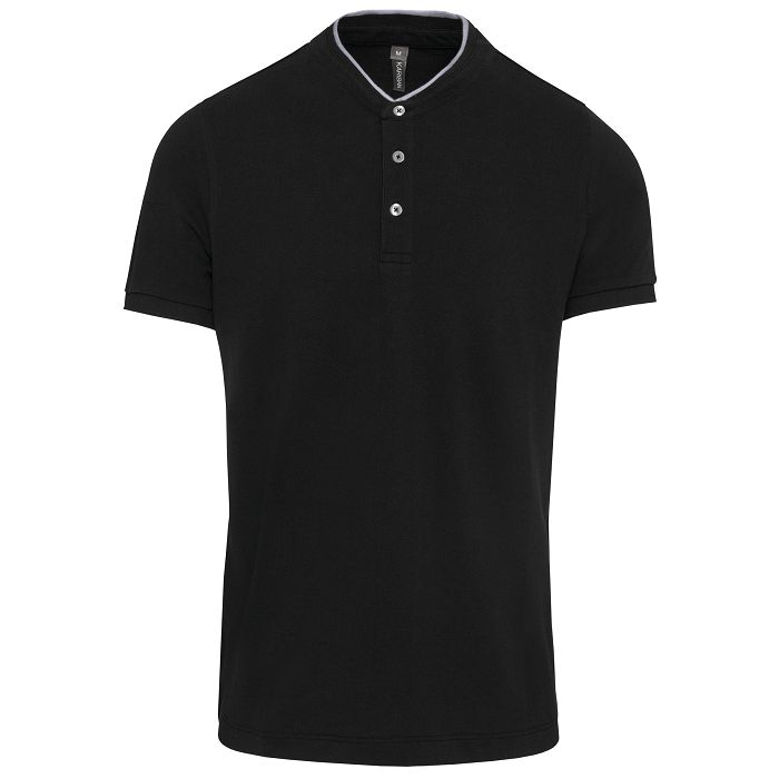  Polo col mao manches courtes homme