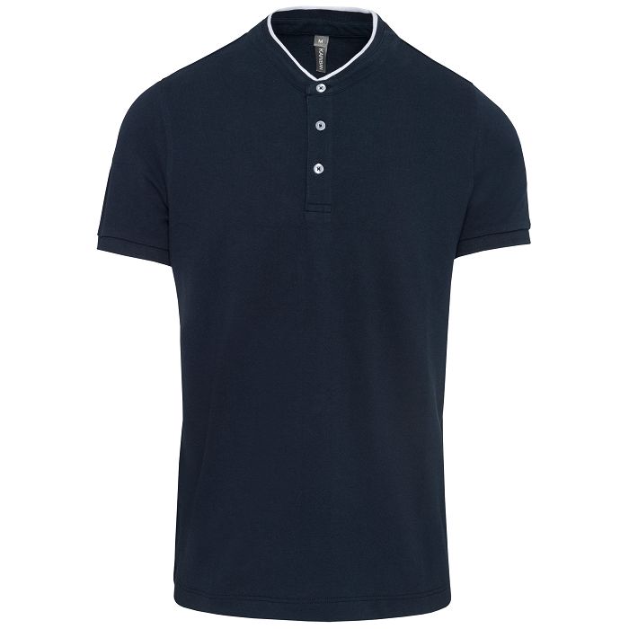  Polo col mao manches courtes homme
