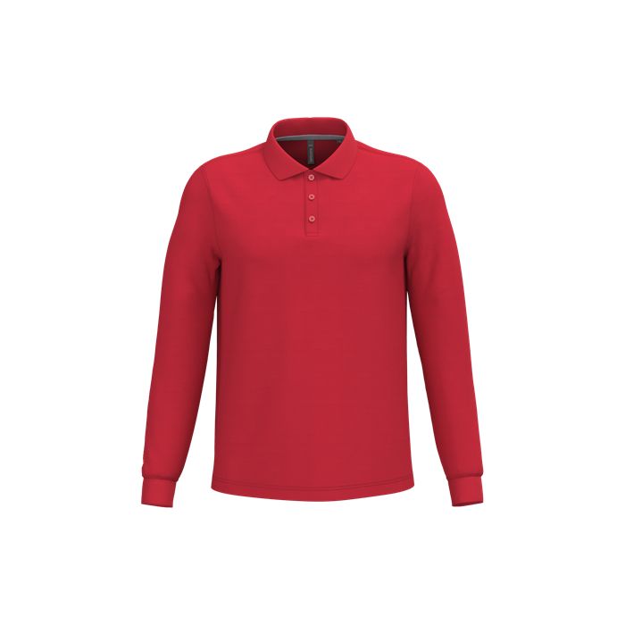  Polo manches longues homme