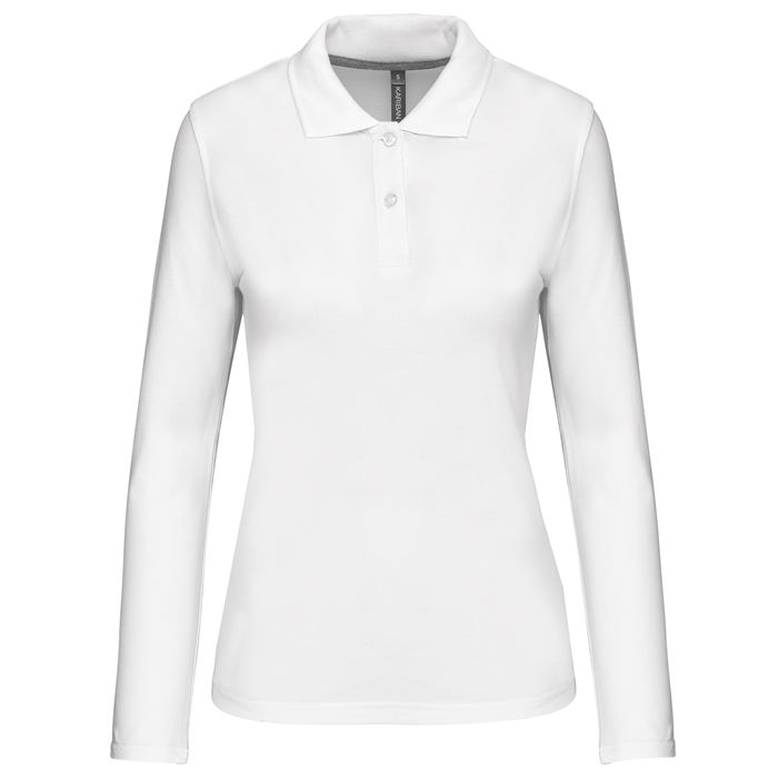  Polo manches longues femme