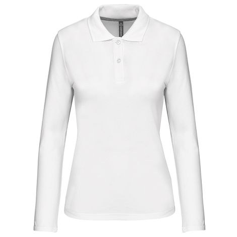  Polo manches longues femme