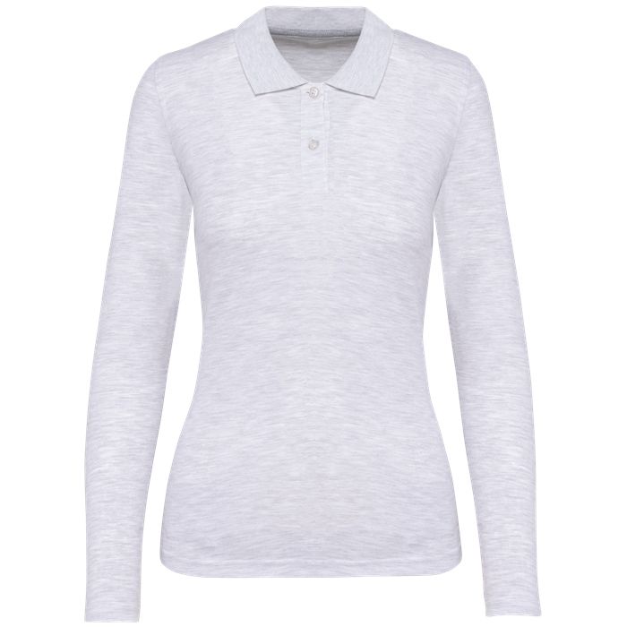  Polo manches longues femme