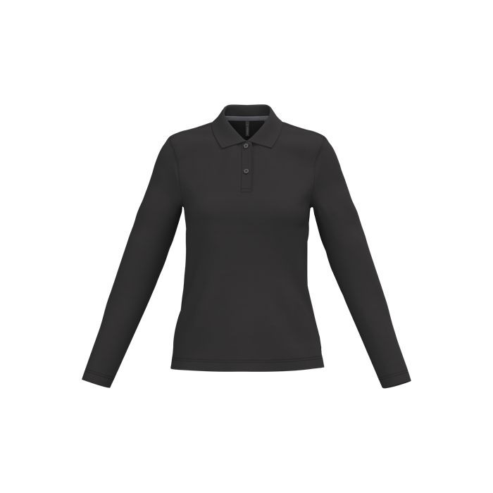  Polo manches longues femme