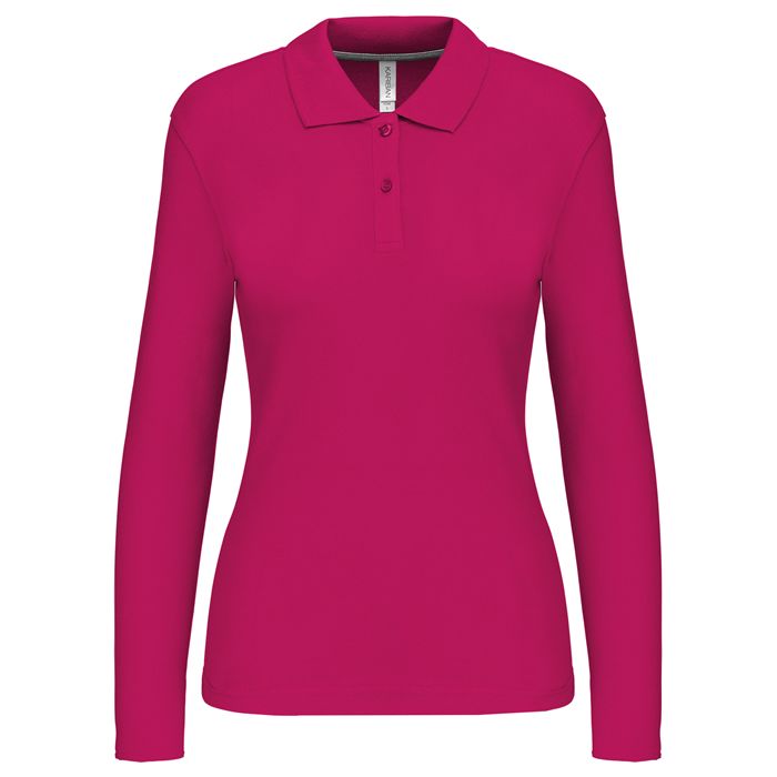  Polo manches longues femme