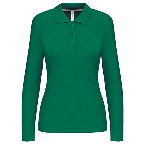  Polo manches longues femme