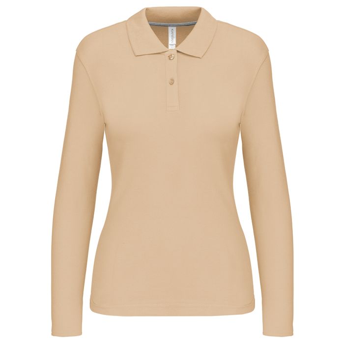  Polo manches longues femme