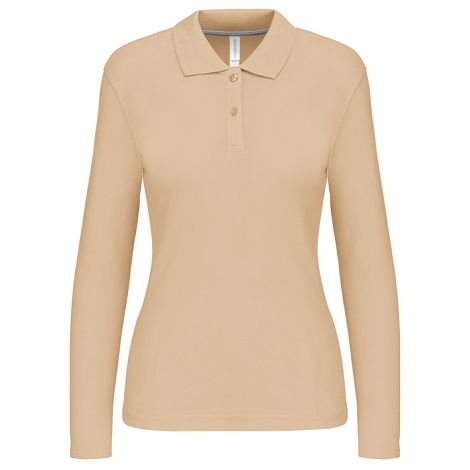  Polo manches longues femme