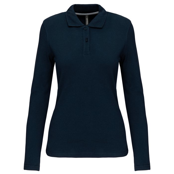  Polo manches longues femme