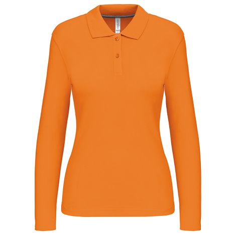  Polo manches longues femme