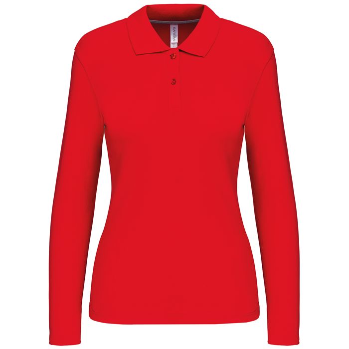  Polo manches longues femme