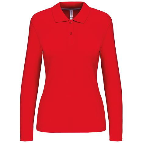  Polo manches longues femme