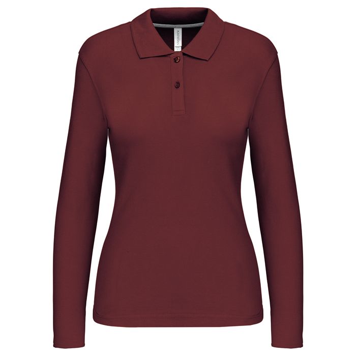  Polo manches longues femme