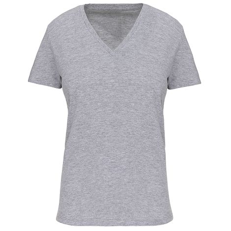  T-shirt BIO150IC col V femme