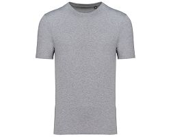 T-shirt col rond manches courtes unisexe