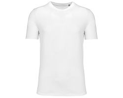 T-shirt col rond manches courtes unisexe