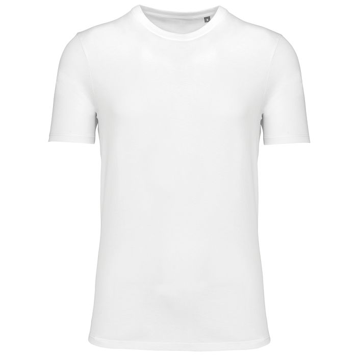  T-shirt col rond manches courtes unisexe