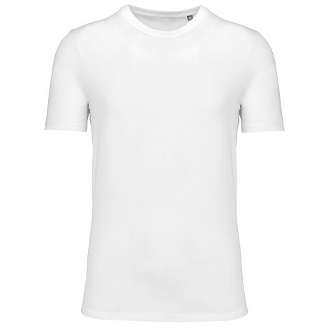  T-shirt col rond manches courtes unisexe