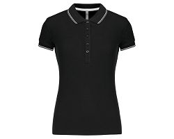 Polo manches courtes femme