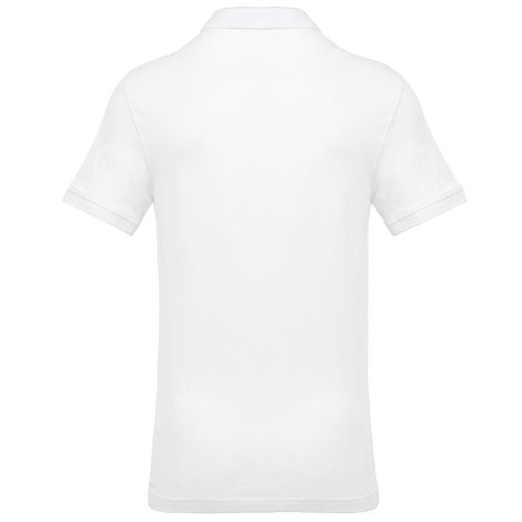 Polo piqué manches courtes homme