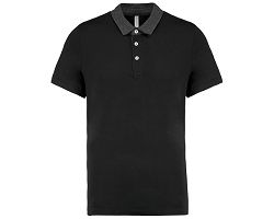 Polo jersey bicolore homme