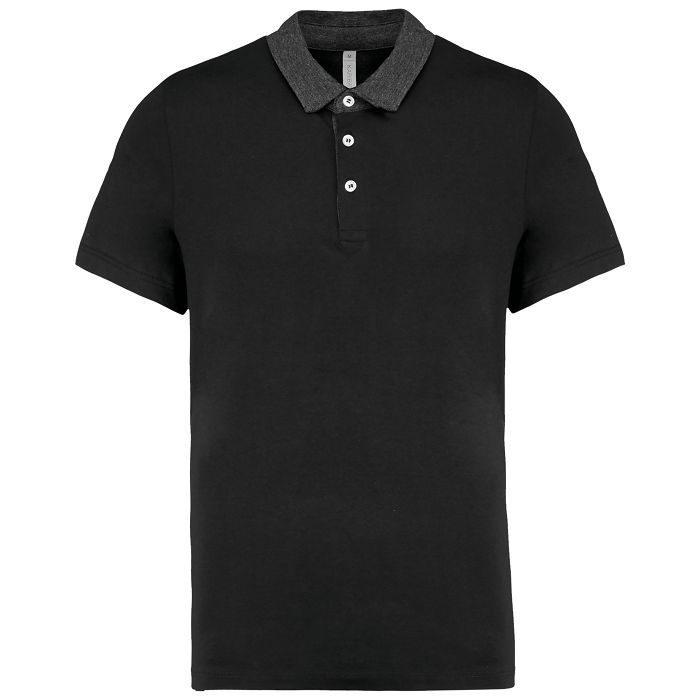  Polo jersey bicolore homme