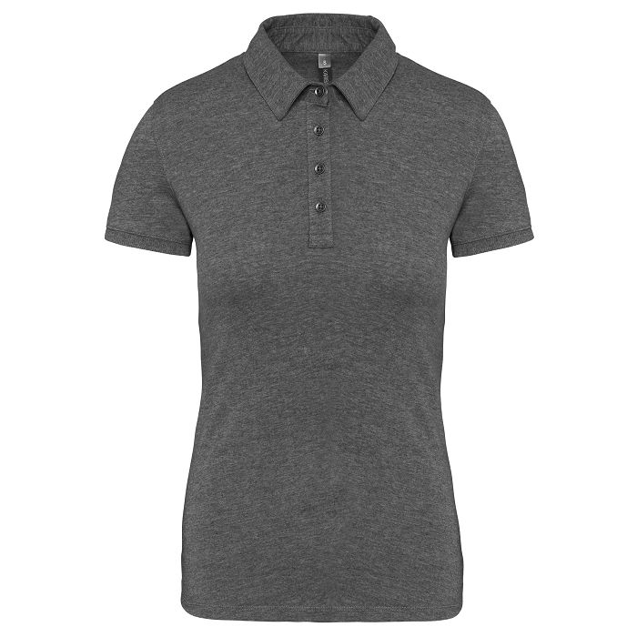  Polo jersey manches courtes femme