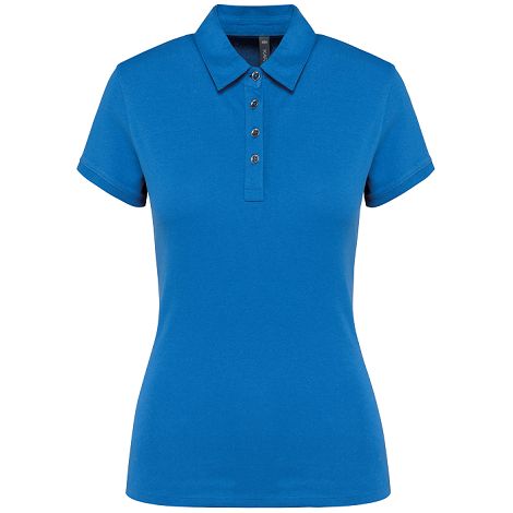  Polo jersey manches courtes femme