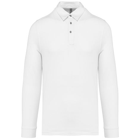  Polo jersey manches longues homme