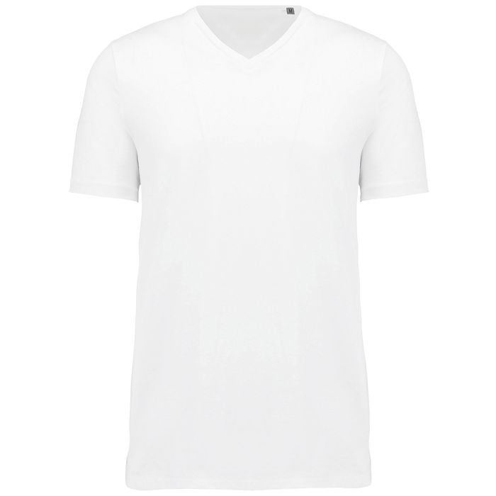  T-shirt Supima® col V manches courtes homme