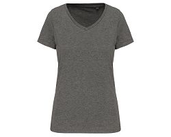 T-shirt Supima® col V manches courtes femme