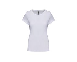 T-shirt col rond manches courtes femme