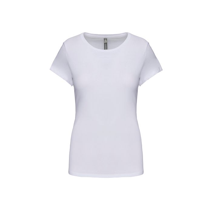  T-shirt col rond manches courtes femme