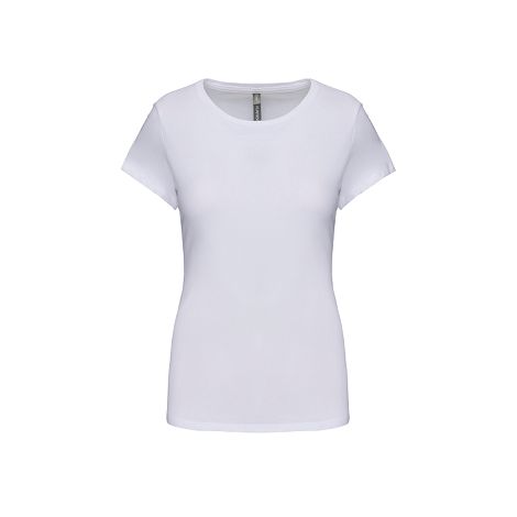  T-shirt col rond manches courtes femme