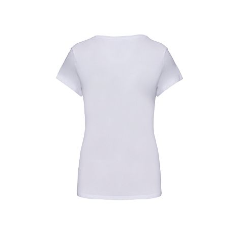  T-shirt col rond manches courtes femme