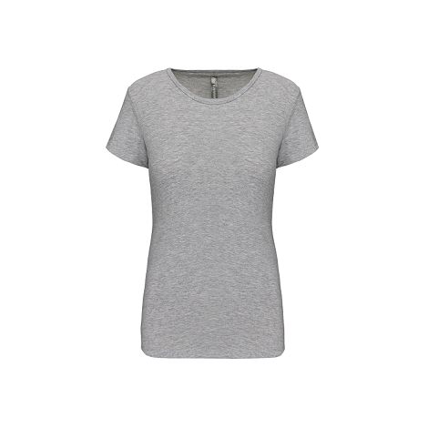  T-shirt col rond manches courtes femme