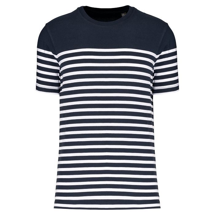  T-shirt marin col rond Bio homme