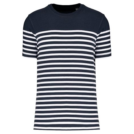  T-shirt marin col rond Bio homme