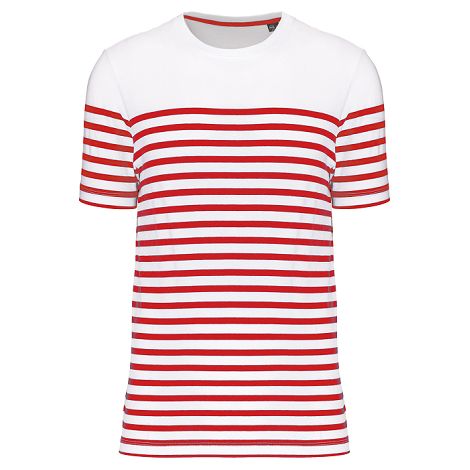  T-shirt marin col rond Bio homme