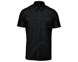 Chemise pilote manches courtes homme