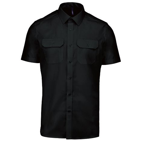  Chemise pilote manches courtes homme