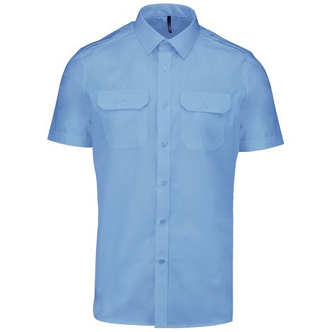  Chemise pilote manches courtes homme