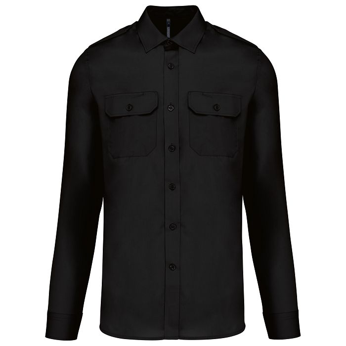  Chemise pilote manches longues homme