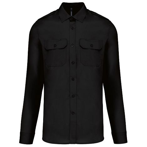  Chemise pilote manches longues homme