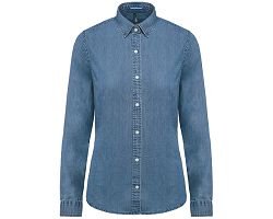 Chemise denim femme