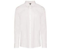 Chemise popeline manches longues homme