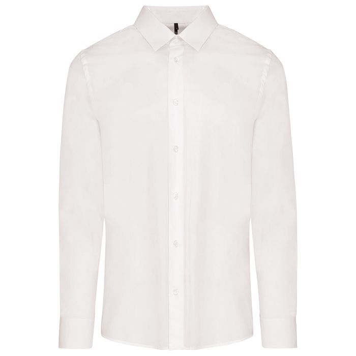  Chemise popeline manches longues homme